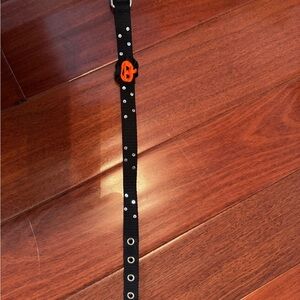 Black and Orange Halloween Dog Collar